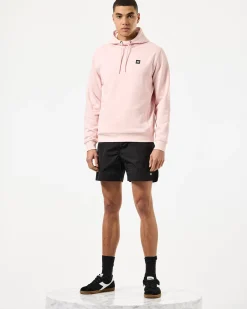 Ribbe Hoodie Pale Blush Pink
