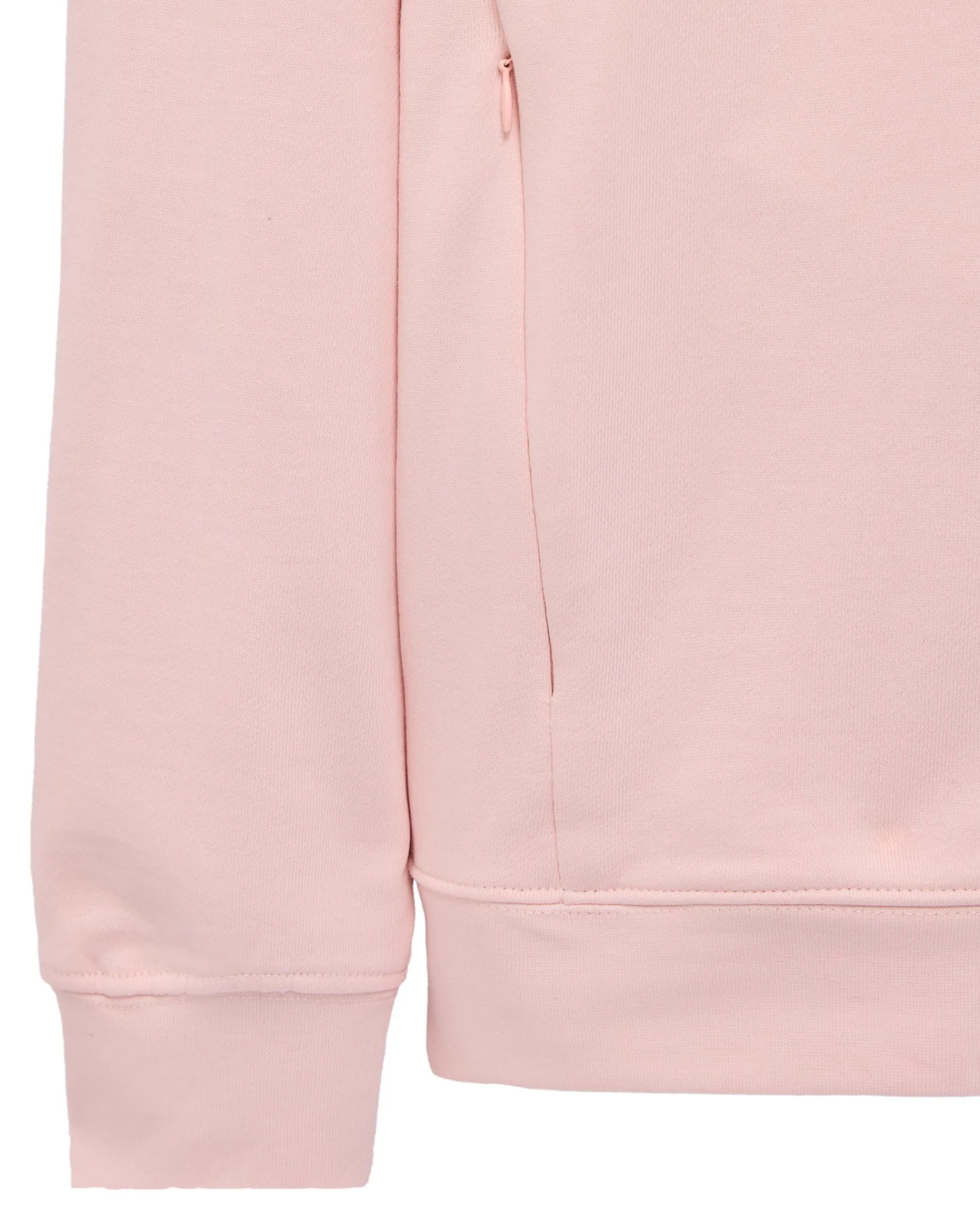 Ribbe Hoodie Pale Blush Pink