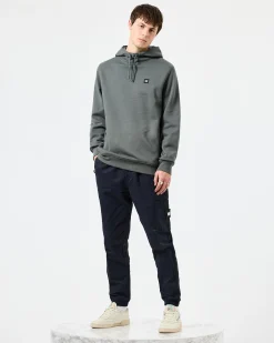 Ribbe Hoodie Zinc