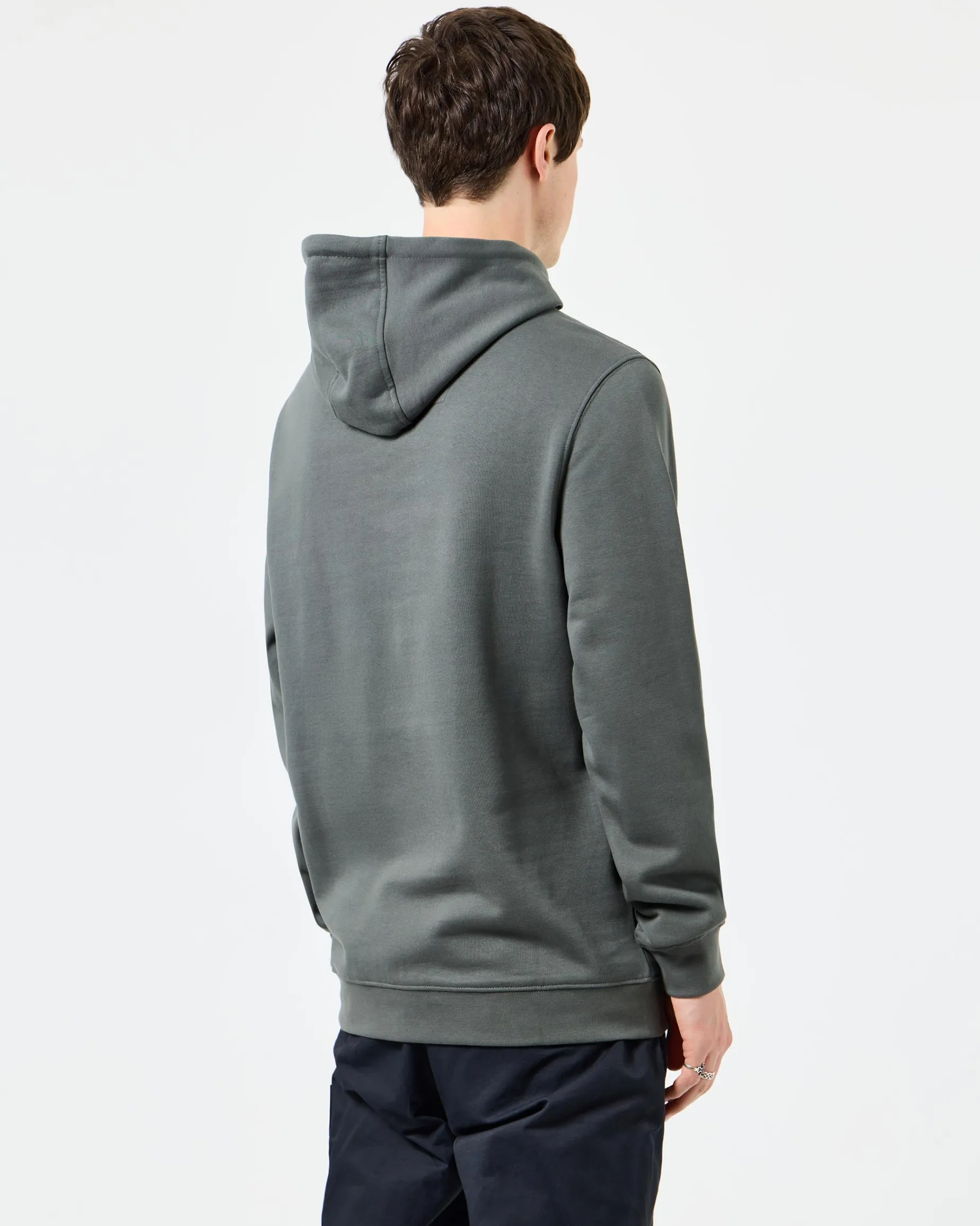 Ribbe Hoodie Zinc