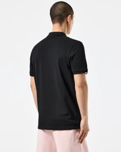Rivas Polo Shirt Black/Pale Blush Pink