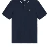 Rivas Polo Shirt Navy/Ocean Wave Blue