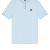 Rivas Polo Shirt Ocean Wave Blue/Smokey Grey