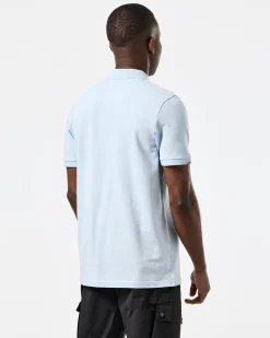 Rivas Polo Shirt Ocean Wave Blue/Smokey Grey