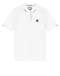 Rivas Polo Shirt White/Smokey Grey