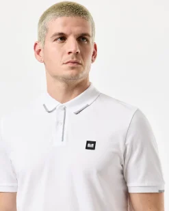 Rivas Polo Shirt White/Smokey Grey