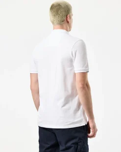 Rivas Polo Shirt White/Smokey Grey