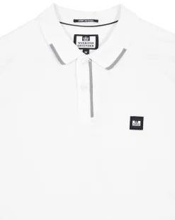 Rivas Polo Shirt White/Smokey Grey