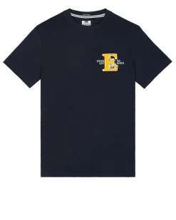 Ryder Embroidered Graphic T-Shirt Navy