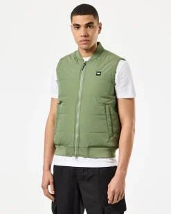Saharun Gilet Sapling Green