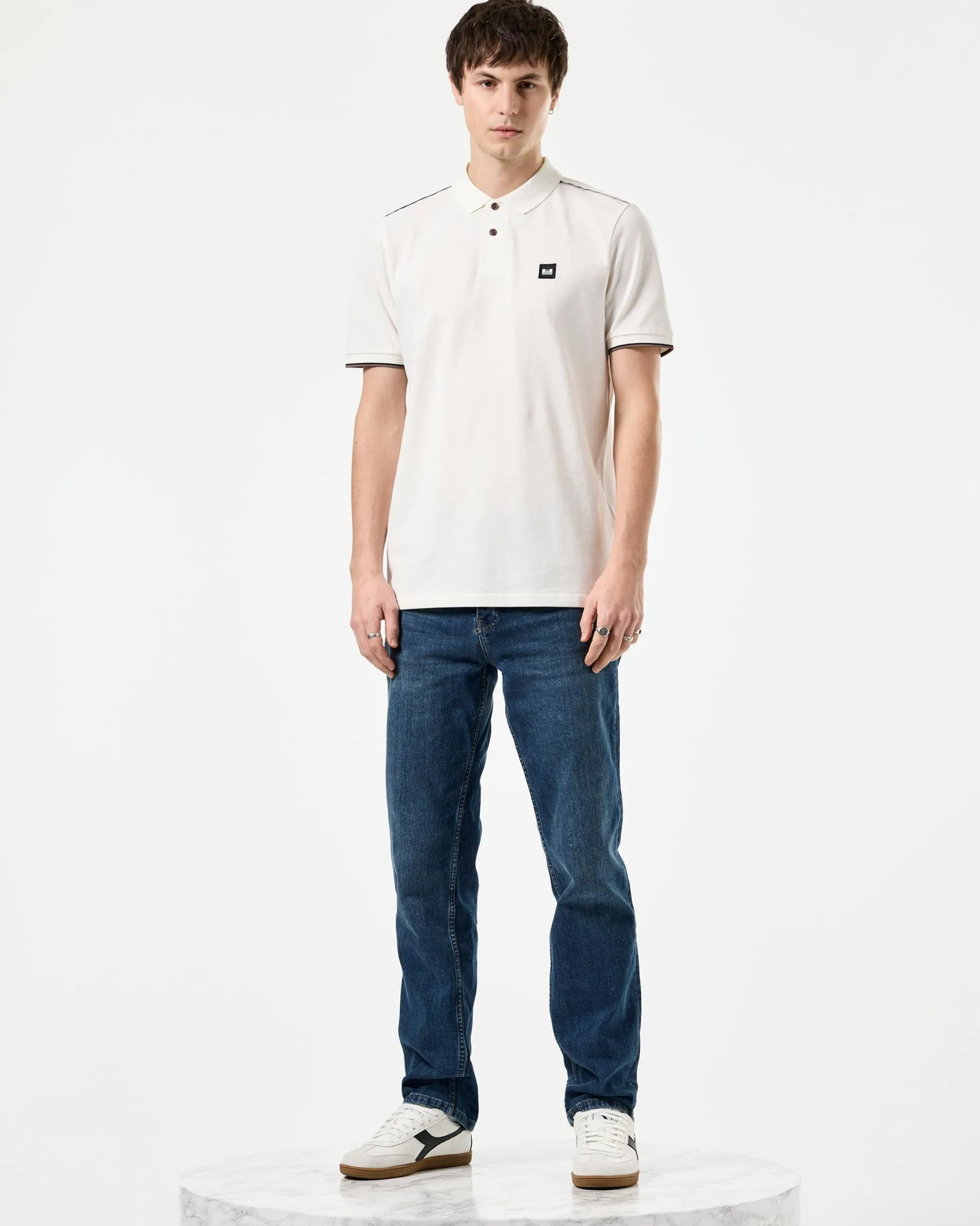 Sakai Polo Shirt Ghost/Mid House Check