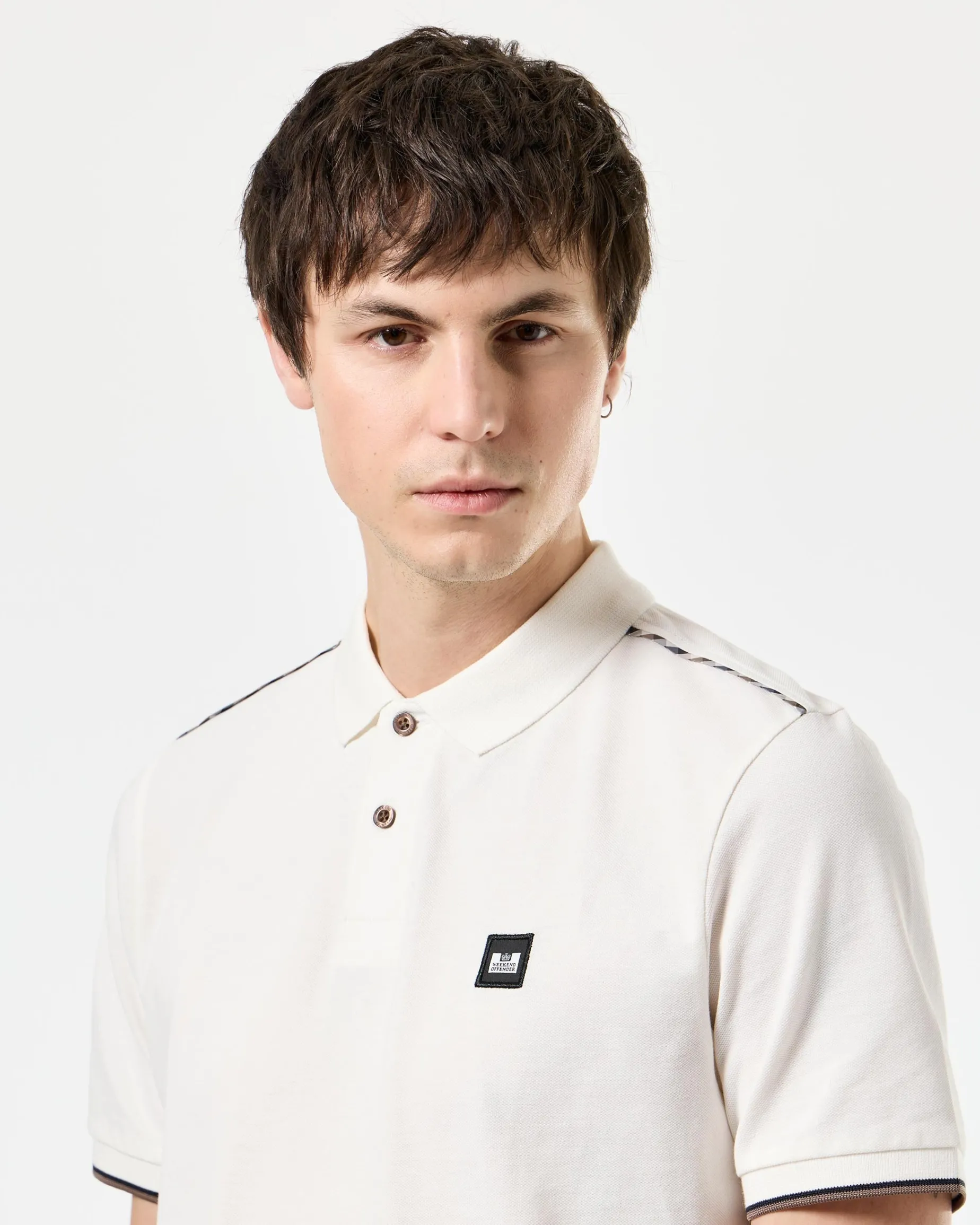 Sakai Polo Shirt Ghost/Mid House Check