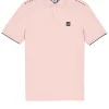 Sakai Polo Shirt Pale Blush Pink/Mid House Check