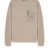 San Telmo Sweatshirt Bark Brown