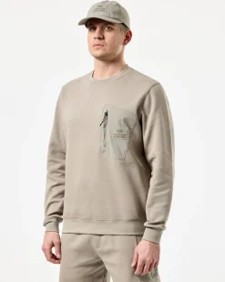 San Telmo Sweatshirt Bark Brown