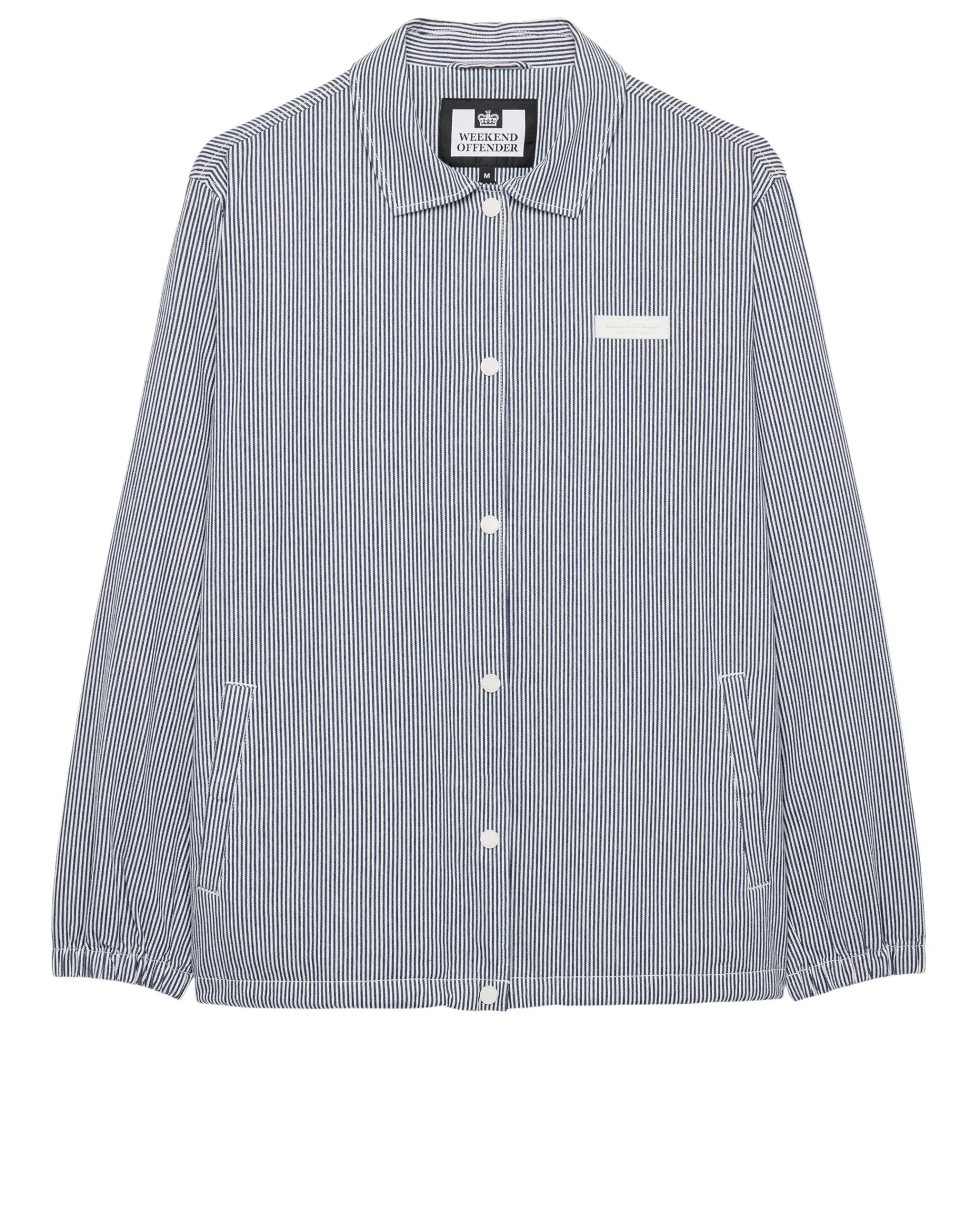 Sant Antoni Coach Jacket Ticking Stripe
