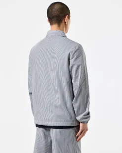 Sant Antoni Coach Jacket Ticking Stripe