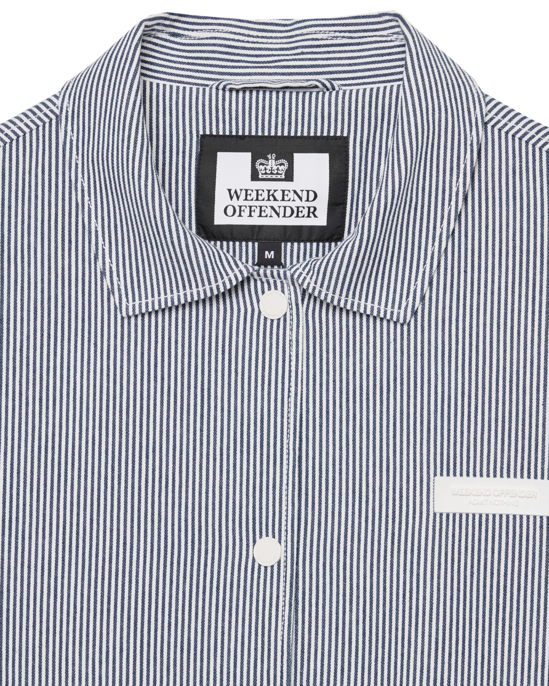 Sant Antoni Coach Jacket Ticking Stripe