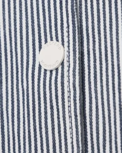 Sant Antoni Coach Jacket Ticking Stripe