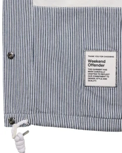 Sant Antoni Coach Jacket Ticking Stripe