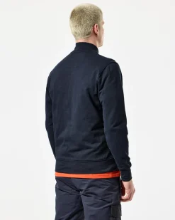Santo Full Zip Sweatshirt Navy