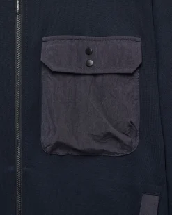 Santo Full Zip Sweatshirt Navy