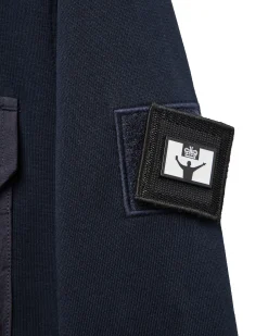 Santo Full Zip Sweatshirt Navy