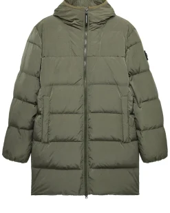 Sapporo Longline Down Jacket Castle Green