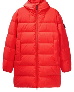 Sapporo Longline Down Jacket Cayenne Red