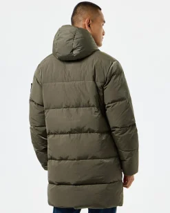 Sapporo Longline Down Jacket Castle Green