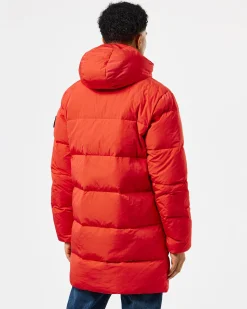 Sapporo Longline Down Jacket Cayenne Red