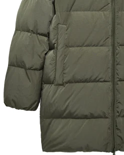 Sapporo Longline Down Jacket Castle Green