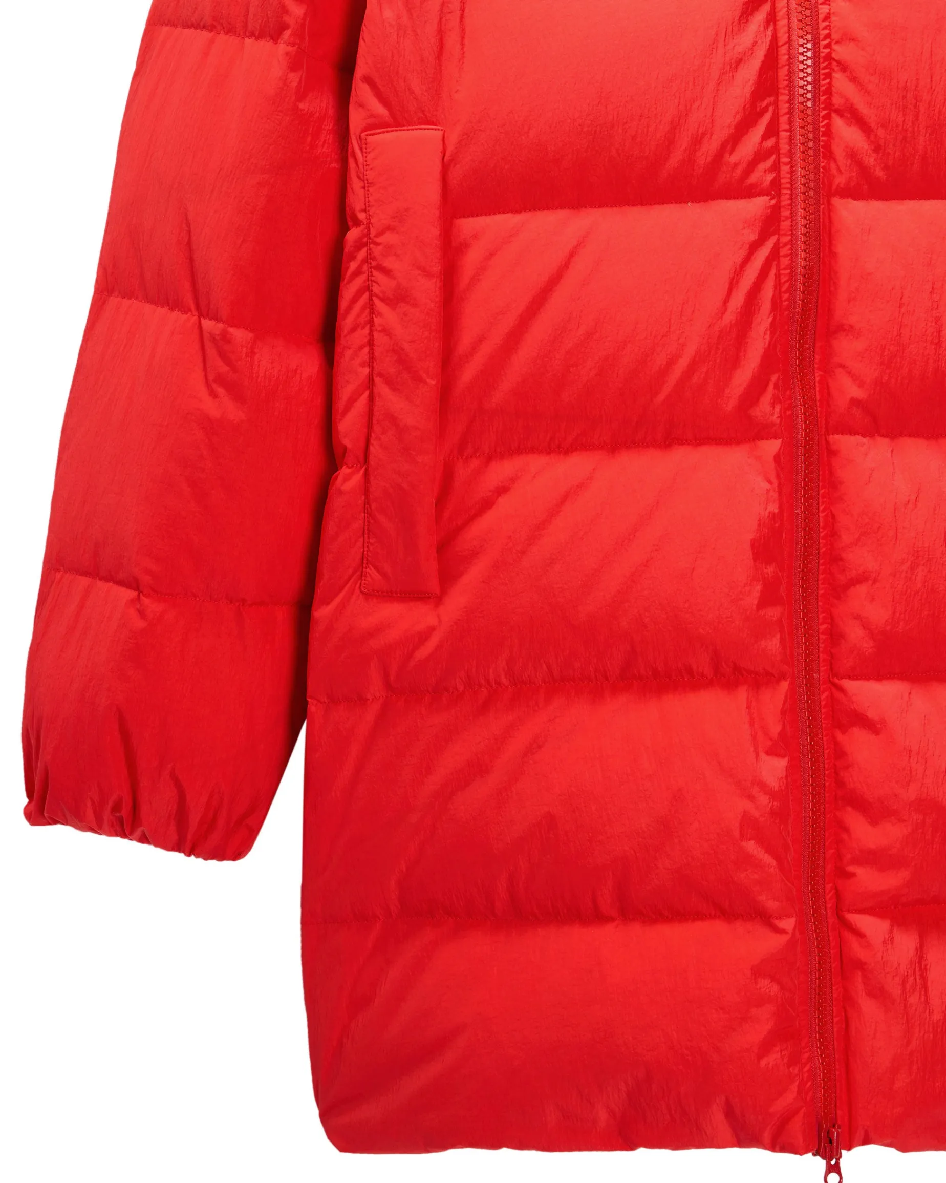 Sapporo Longline Down Jacket Cayenne Red