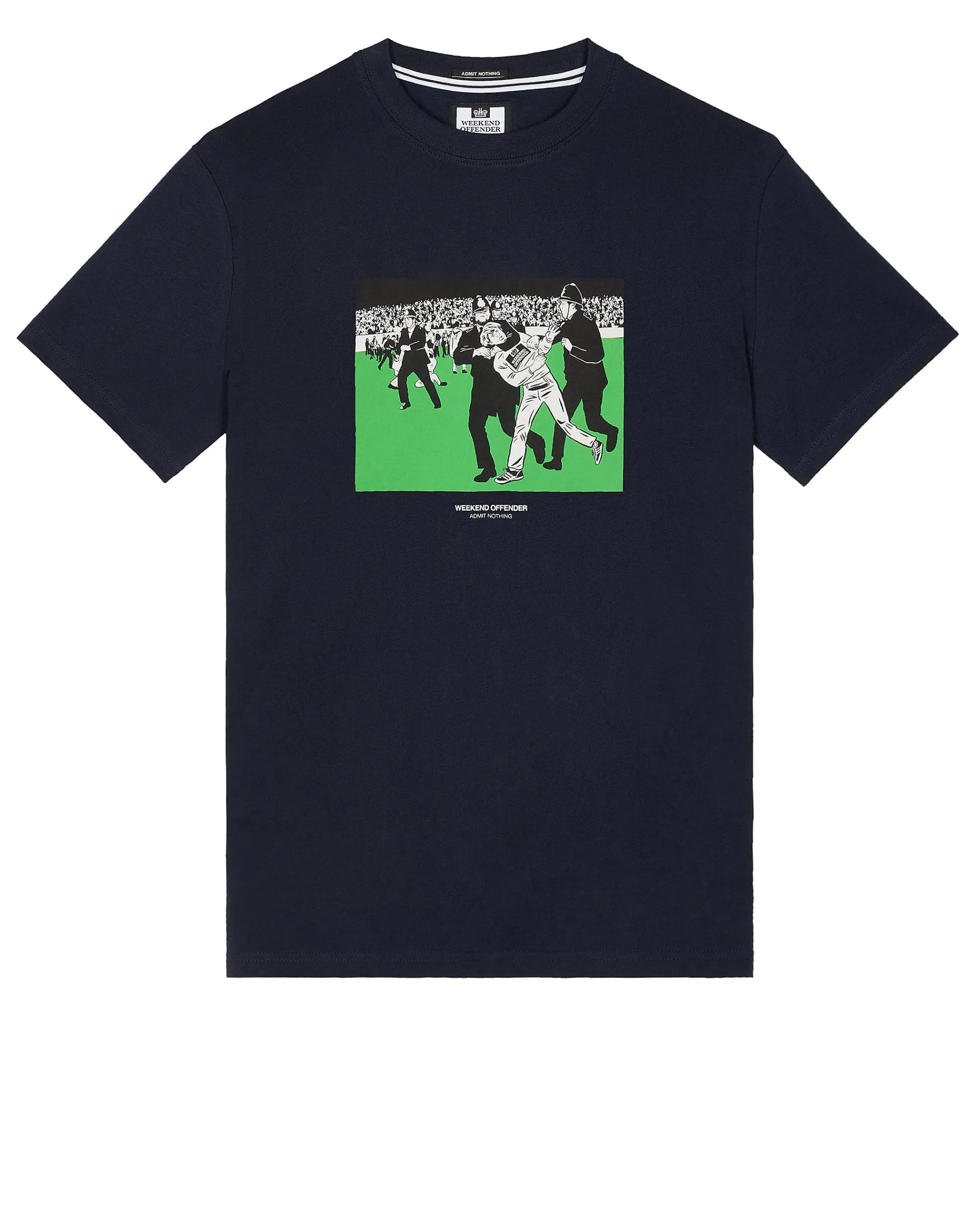 Saturday Kids Graphic T-Shirt Navy