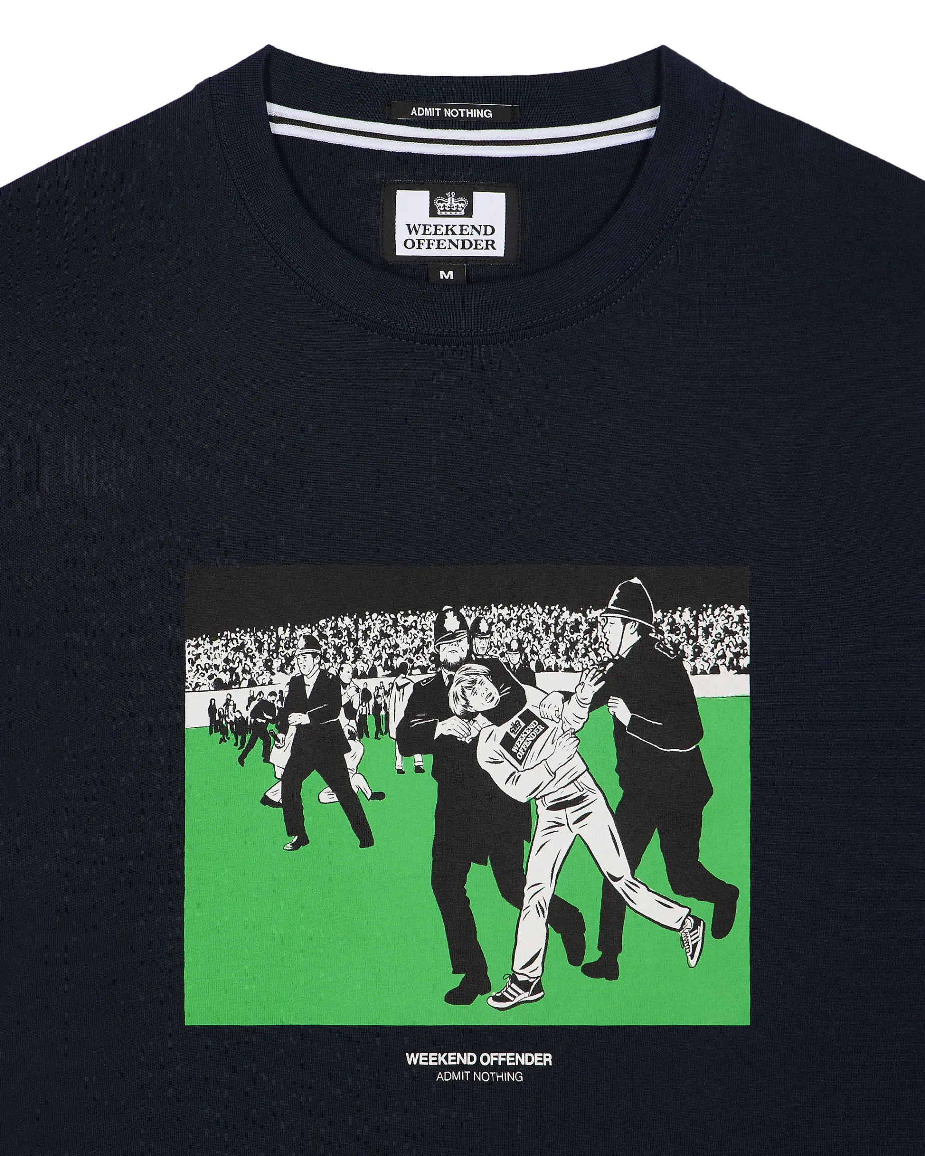 Saturday Kids Graphic T-Shirt Navy