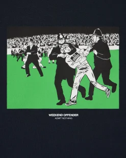 Saturday Kids Graphic T-Shirt Navy