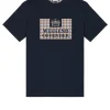 Shevchenko T-Shirt Navy/Mid House Check