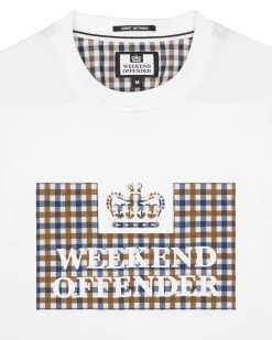 Shevchenko T-Shirt White/Mid House Check