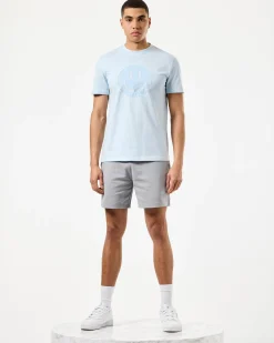 Shibuya T-Shirt Ocean Wave Blue