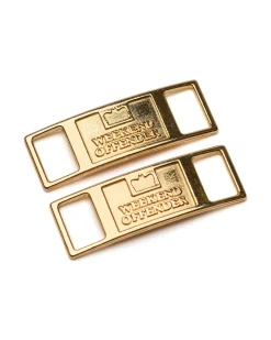 Shoelace Trainer Tag Gold