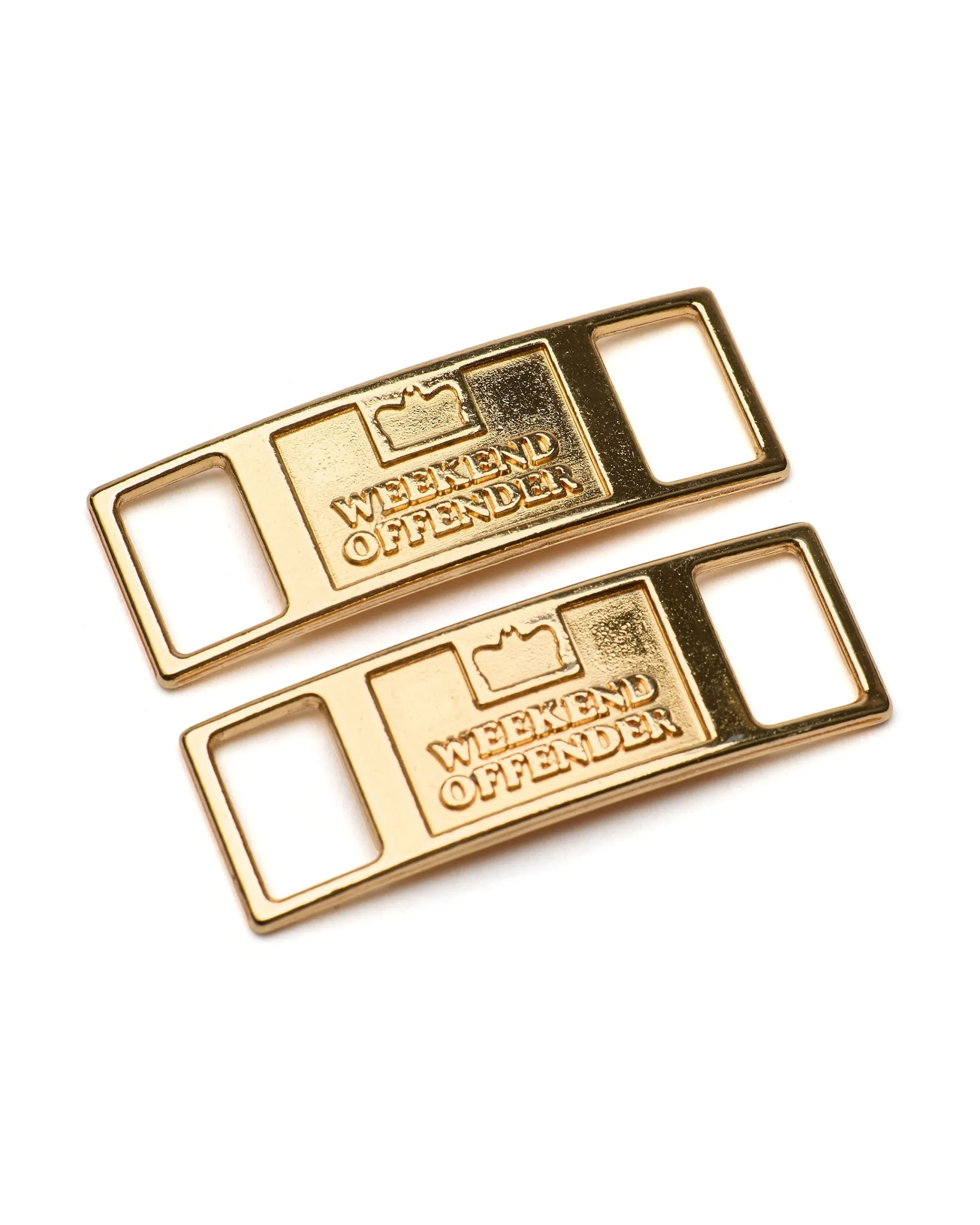 Shoelace Trainer Tag Gold