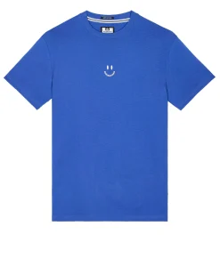 Smile Graphic T-Shirt Bluebell