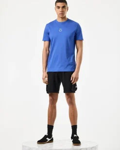 Smile Graphic T-Shirt Bluebell