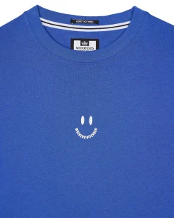 Smile Graphic T-Shirt Bluebell
