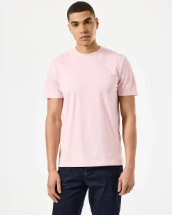 Smile Graphic T-Shirt Pale Blush Pink