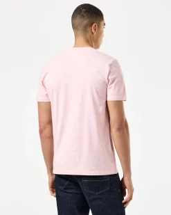 Smile Graphic T-Shirt Pale Blush Pink