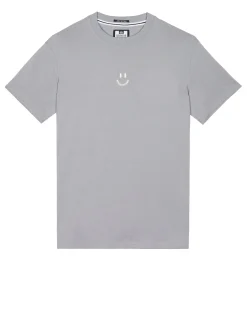 Smile Graphic T-Shirt Smokey Grey