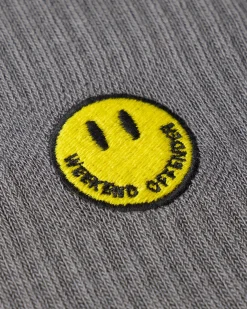 Smiley Sports Socks Navy/Black/Grey