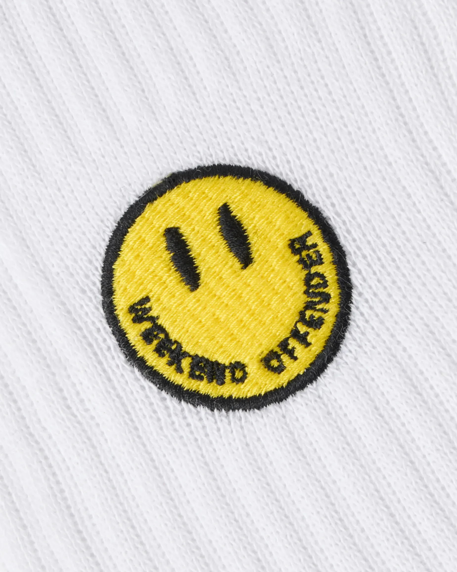 Smiley Sports Socks White