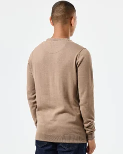 Solace Knitted Sweater Mocha Brown